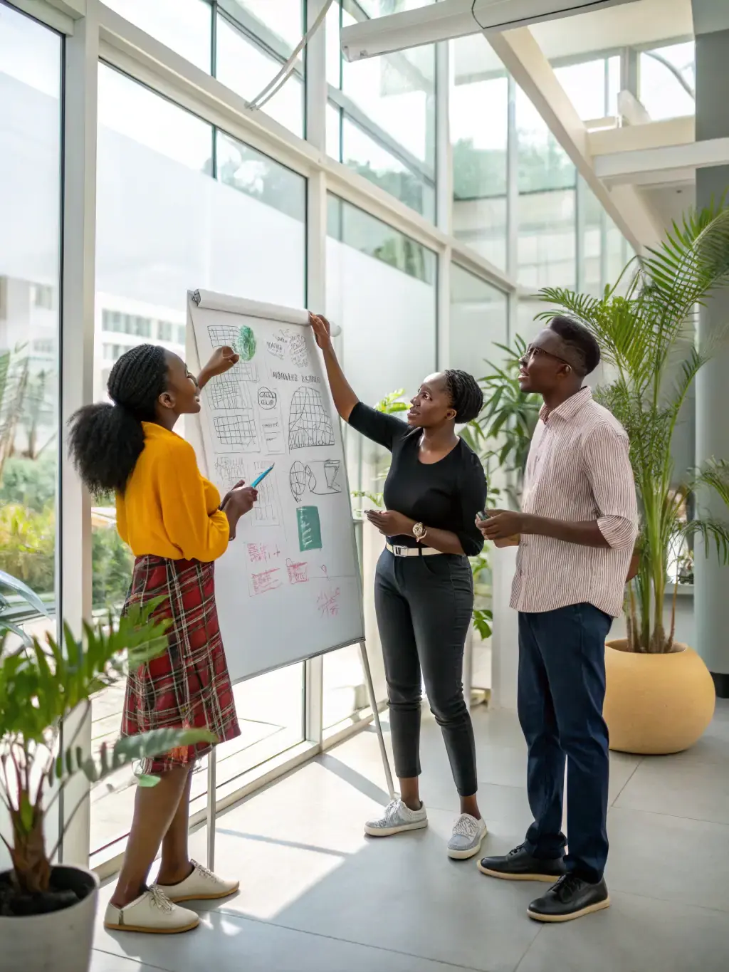 An image representing a grant application form with a focus on funding opportunities for African startups and small businesses.